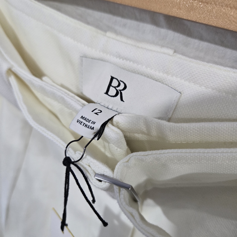 Banana Republic NWT Oceanside Wide-Leg Cropped Pants Size 12 - Picture 4 of 6